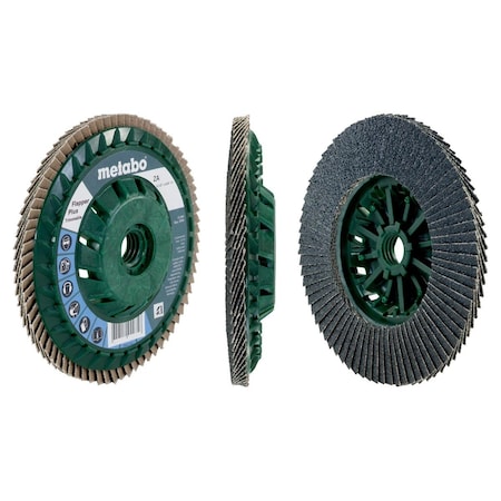 Metabo Flap Disc 4 1/2" Flapper Plus 40 5/8"-11 T29 Trimmable (PB) 629446000